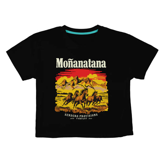 Monanatana Boxy Cropped T-Shirt