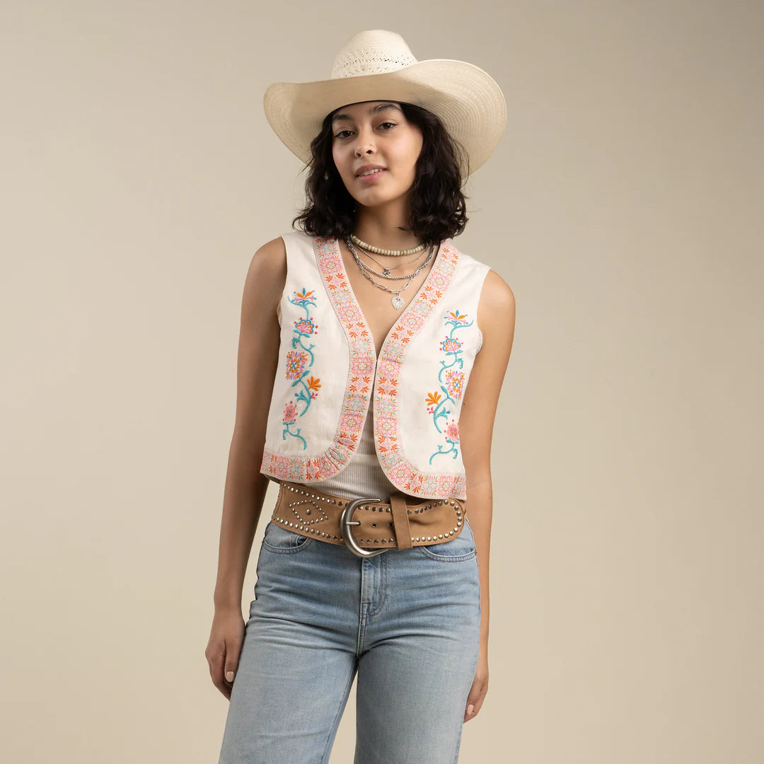 Frontier Embroidered Vest