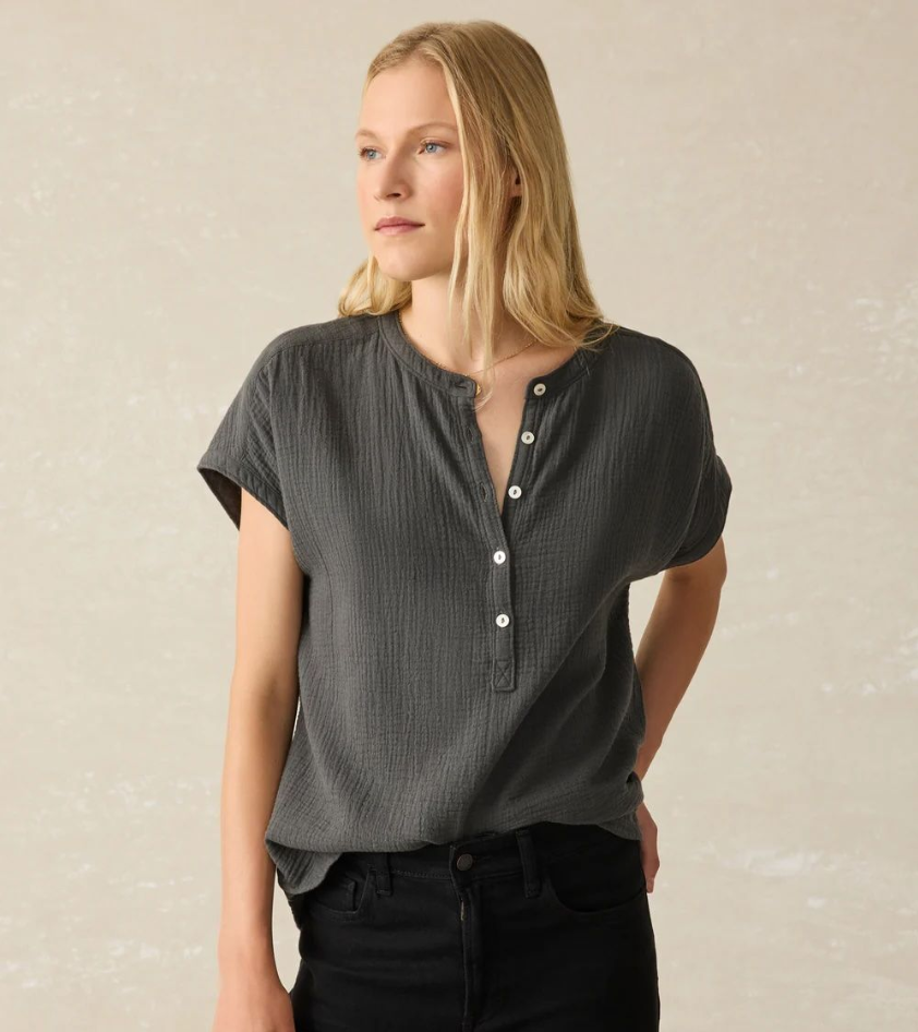 Dream Cotton Gauze Desmond Top