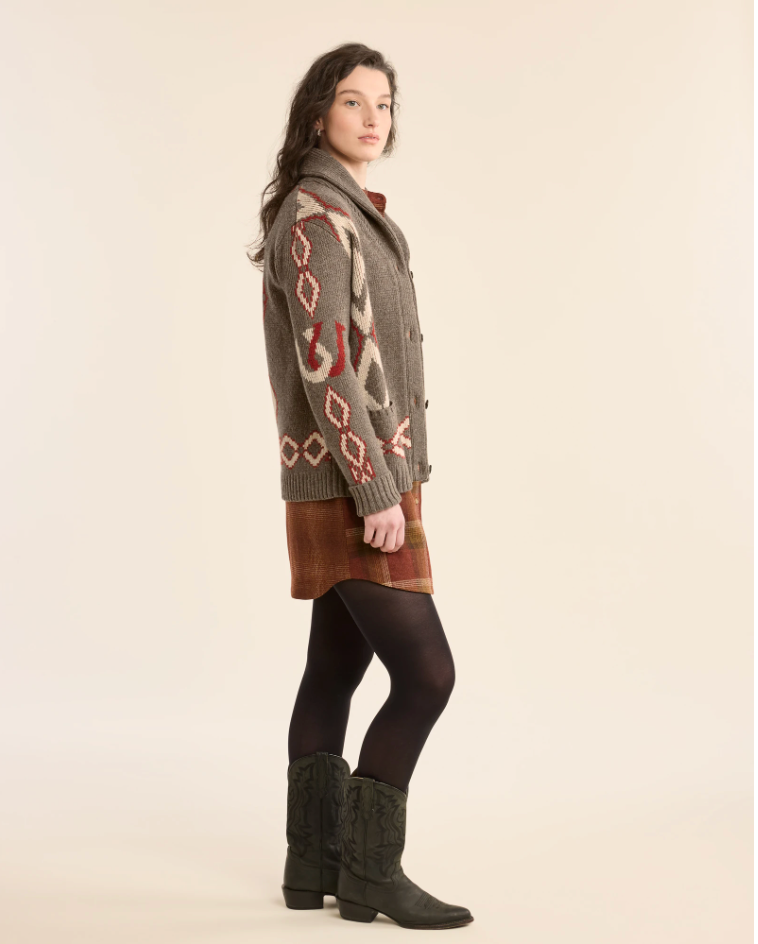 WOMEN'S HERITAGE LAMBSWOOL CARDIGAN