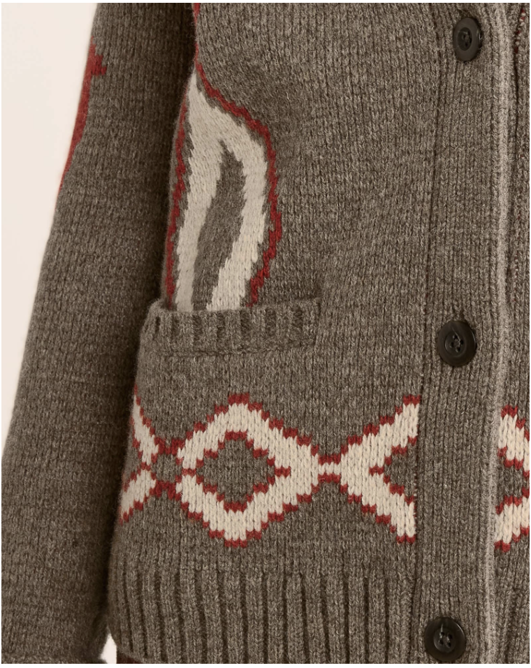 WOMEN'S HERITAGE LAMBSWOOL CARDIGAN