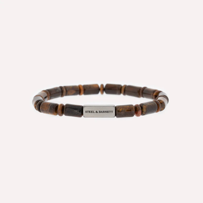 Colourful Cal Barrel Gemstone Bracelet