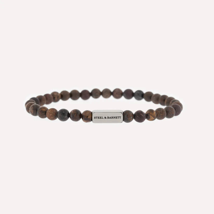 Natural Ned 6mm Round Gemstone Bracelet