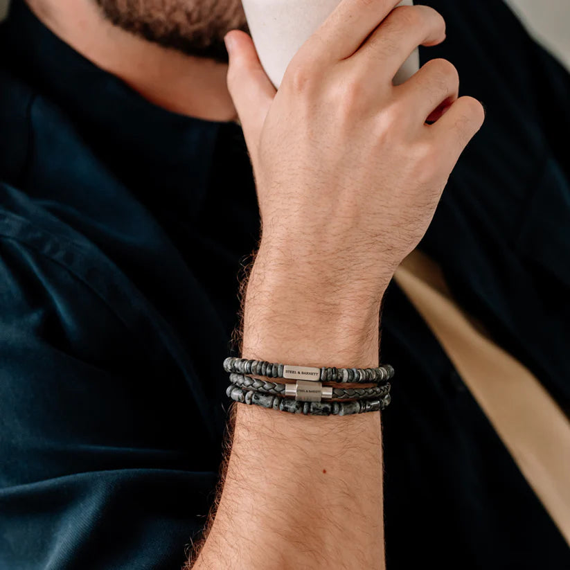 Luke Landon Leather Bracelet