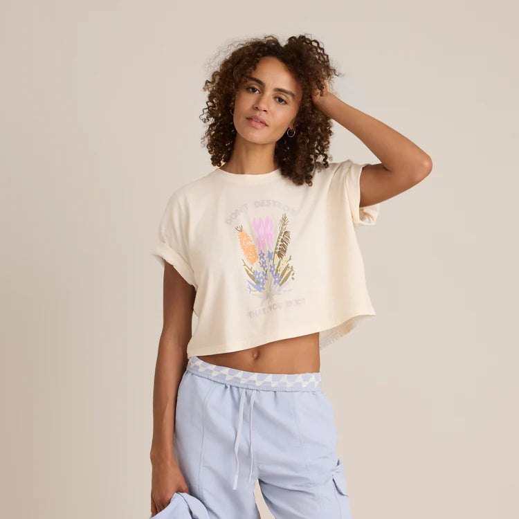 Cropped Boxy Premium Tee