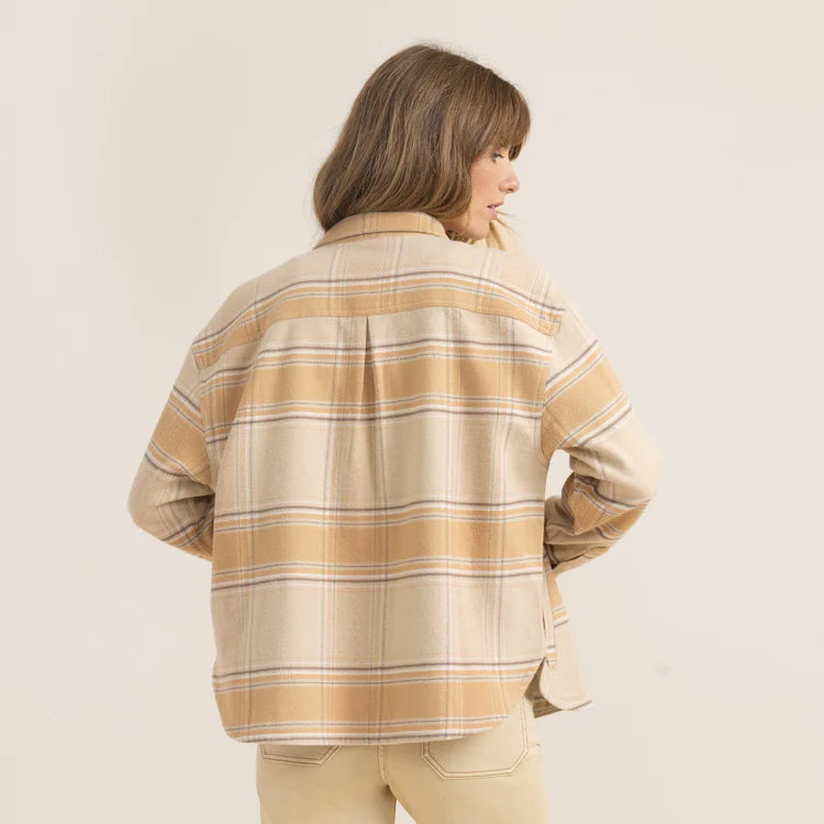 AMBERLY FLANNEL BUTTON UP
