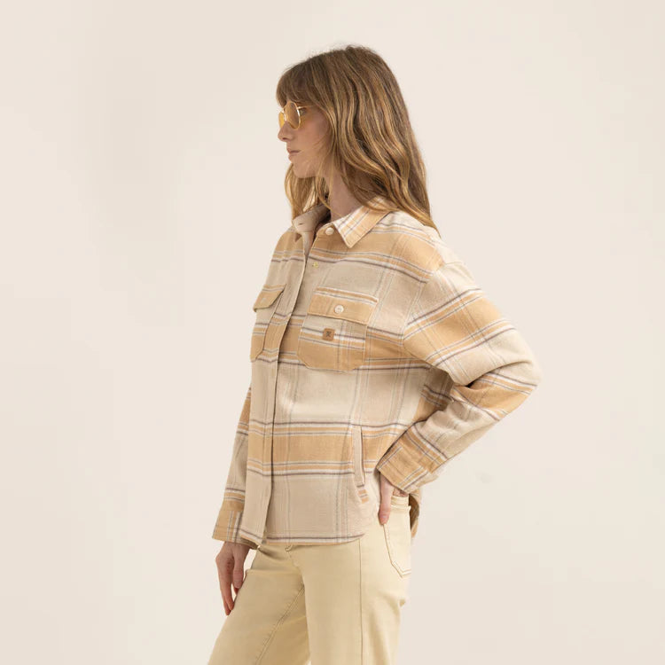 AMBERLY FLANNEL BUTTON UP