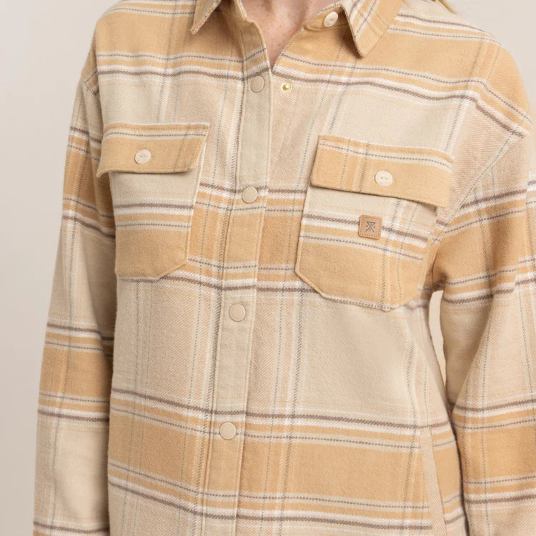 AMBERLY FLANNEL BUTTON UP