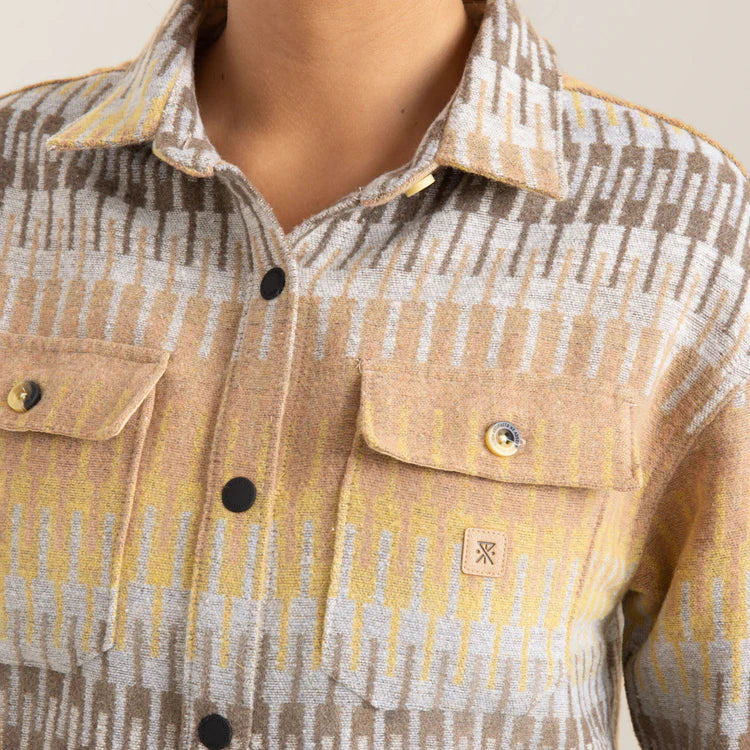 AMBERLY FLANNEL BUTTON UP