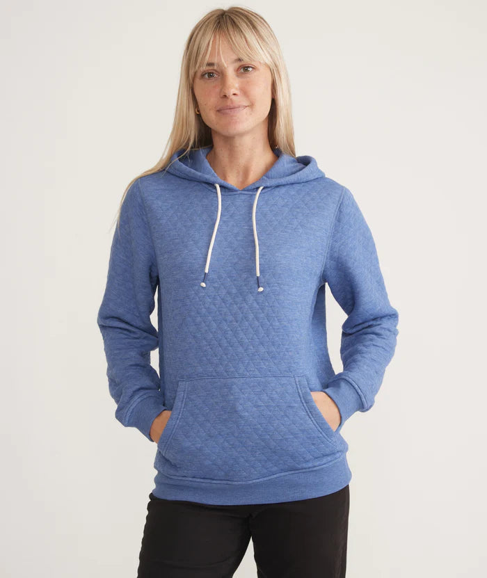 Quilted hoodie women's store