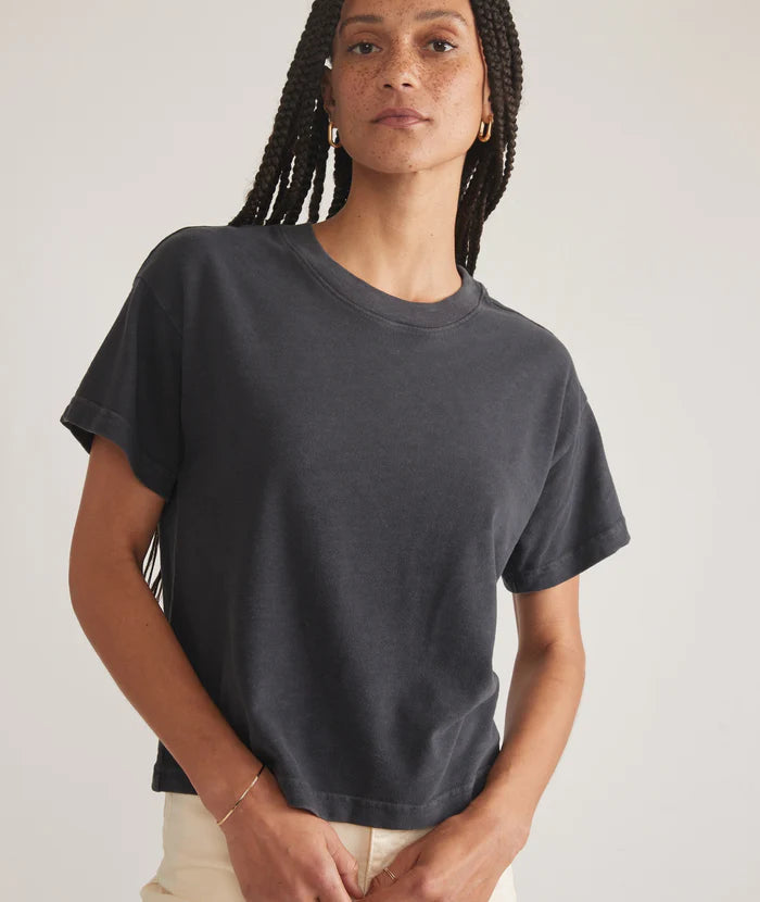 Vintage Slub Crop Tee
