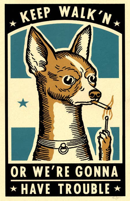 Keep Walk'n 11"x17" Poster SYF