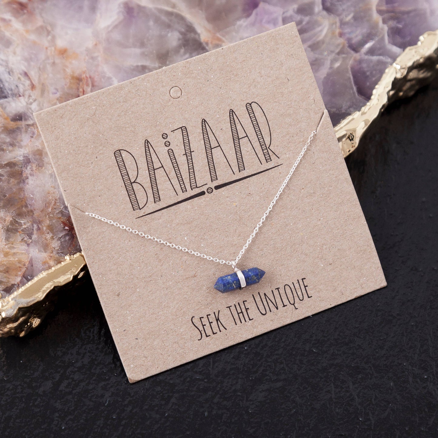Sterling Silver Point Necklace