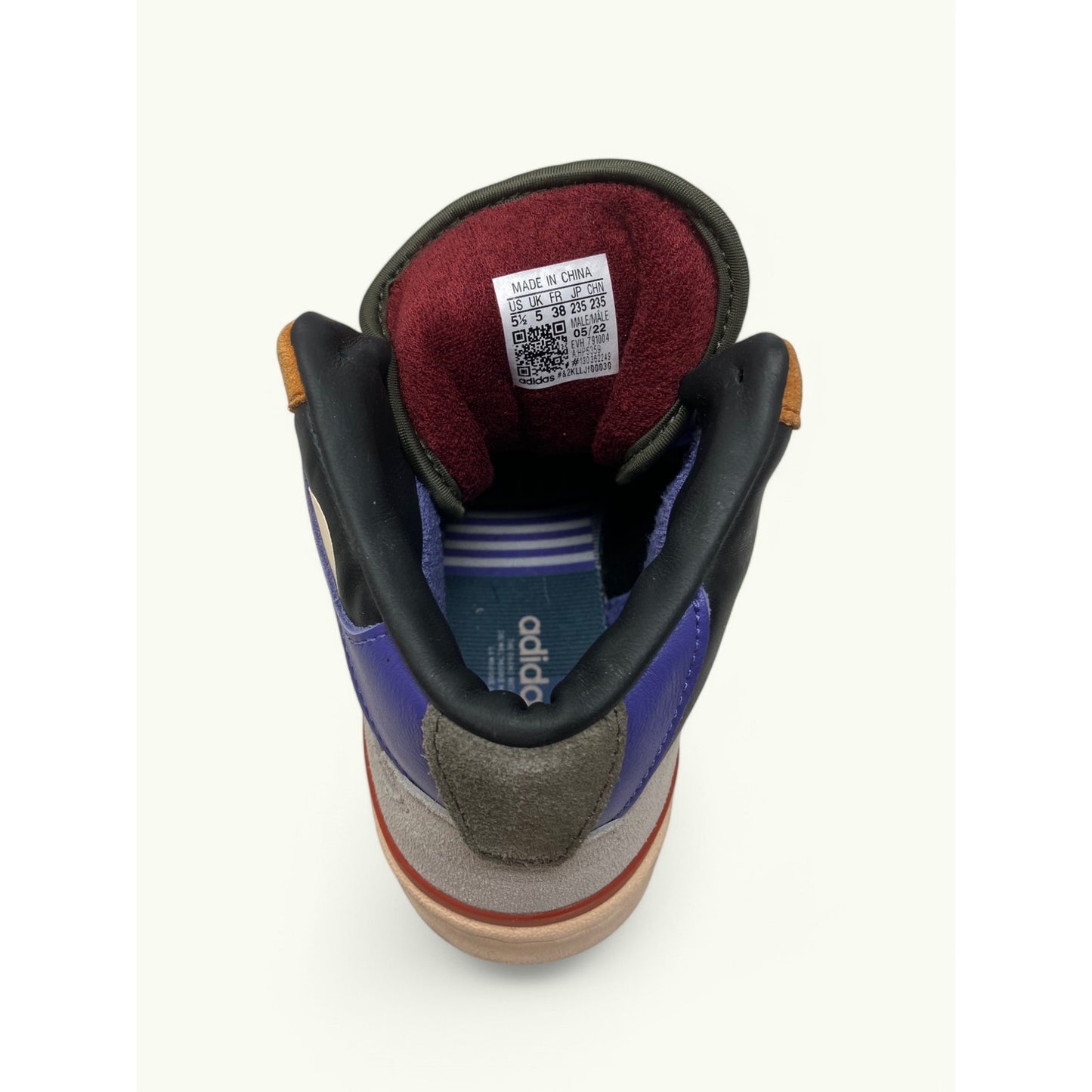 Forum Mid Patchwork Adidas Men's Size 5.5 Women's 7