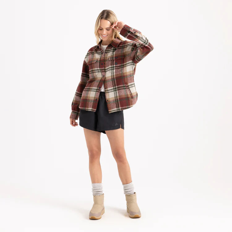 AMBERLY FLANNEL BUTTON UP