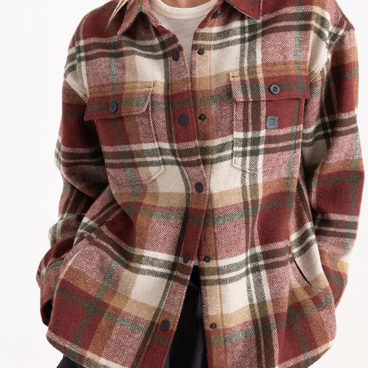 AMBERLY FLANNEL BUTTON UP