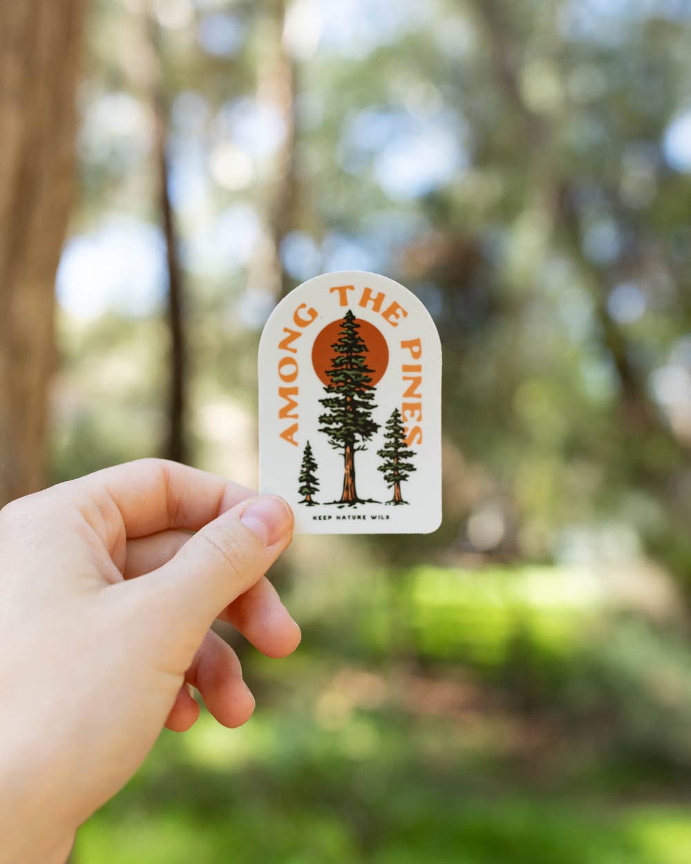 Among the Pines | Sticker - MST GoodsKeep Nature Wild