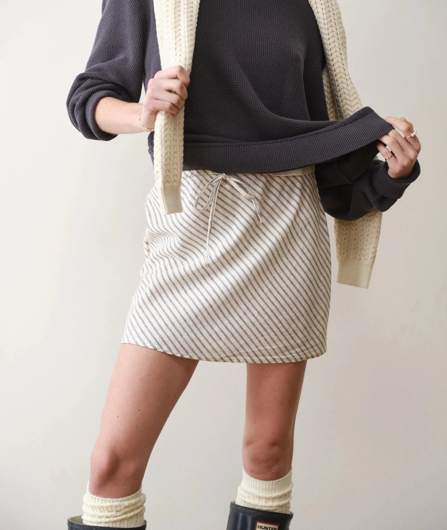Avery Hemp Mini Skirt - MST GoodsMarine Layer