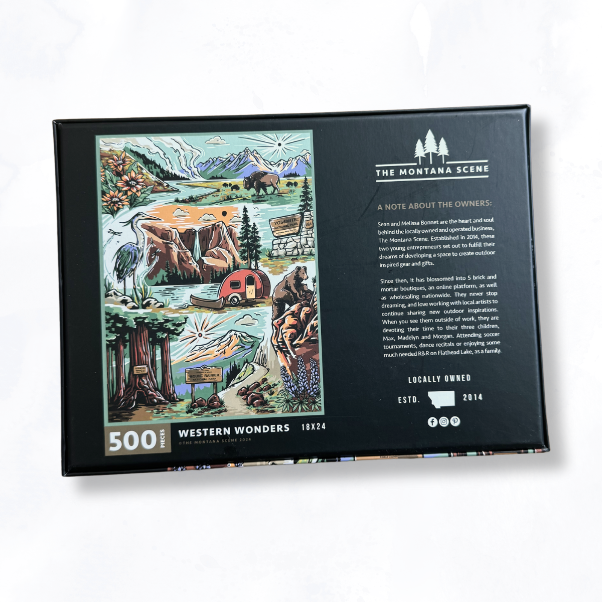 Western Wonders Puzzle - 500 Piece Puzzle
