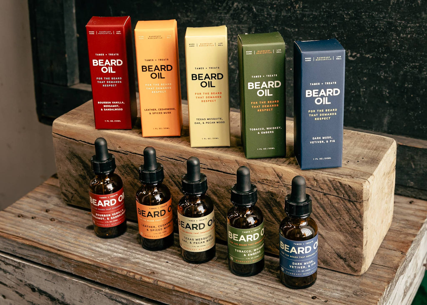 Beard Oil | The Americana Series | Tan Label - MST GoodsManready Mercantile