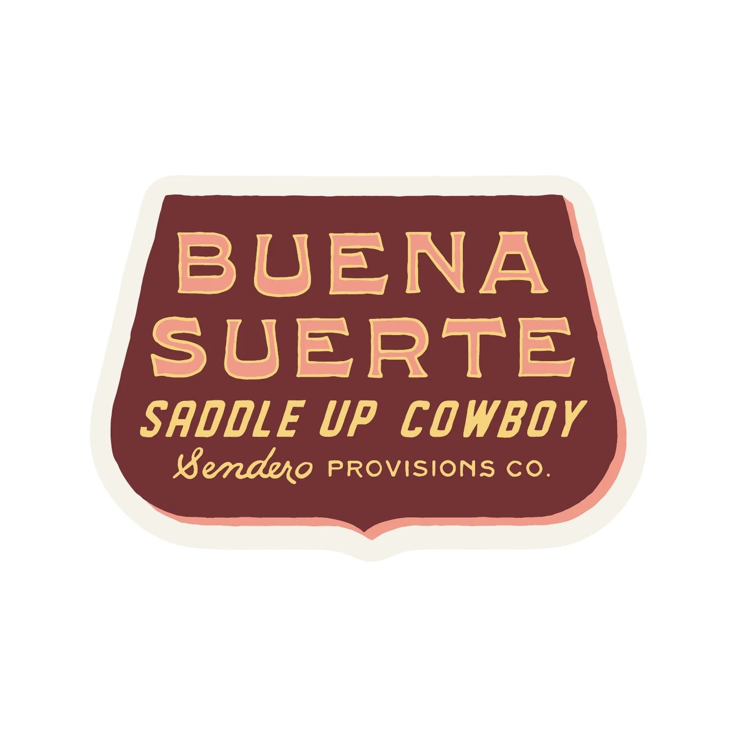 Buena Suerte Sticker - MST GoodsDecorative StickersSendero Provisions Company