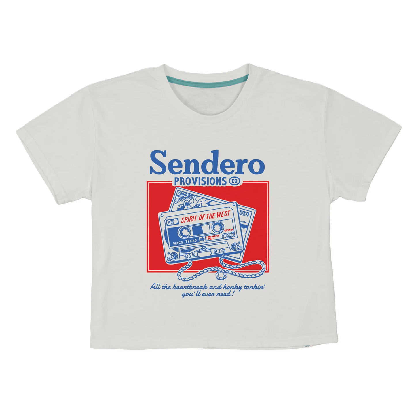 Cassette Tape Boxy Tee - MST GoodsT-shirtSendero Provisions Company