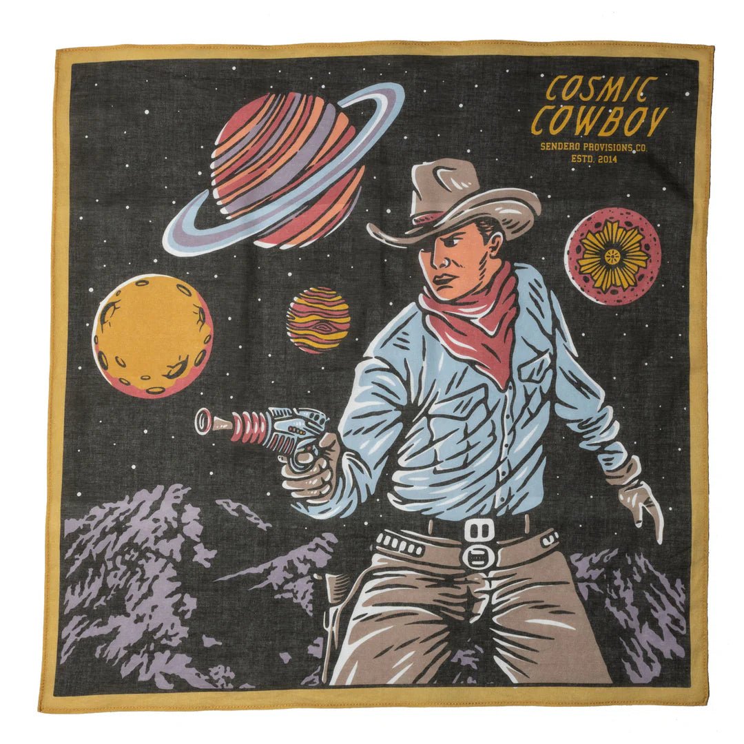 Cosmic Cowboy Bandana - MST GoodsBandanasSendero Provisions Company