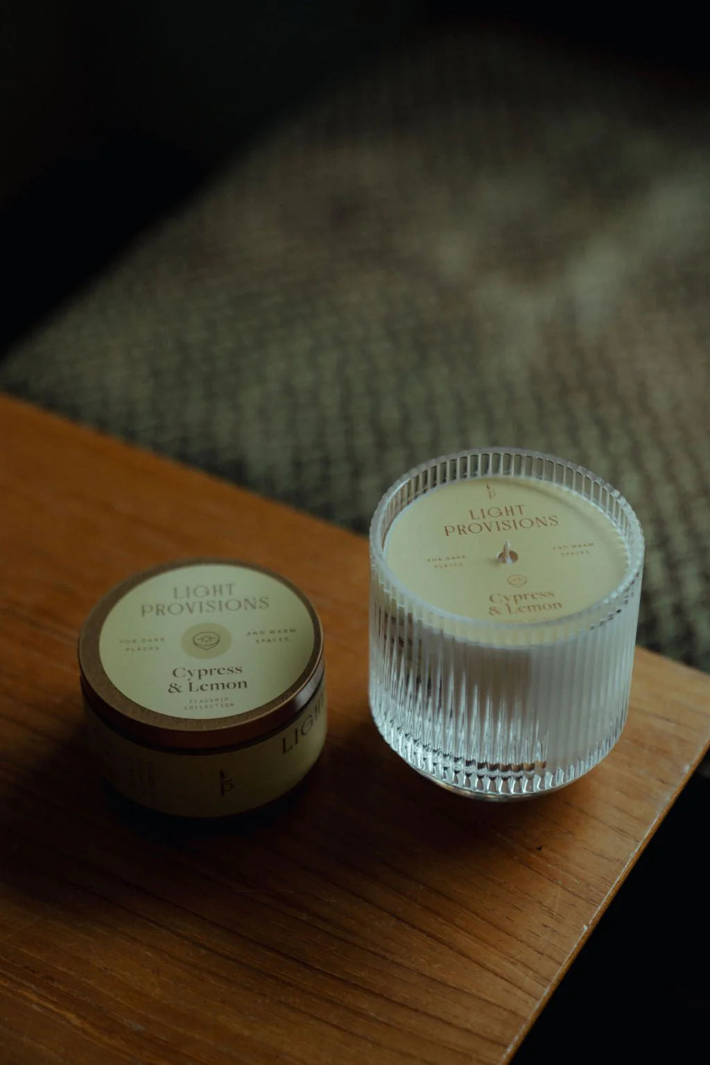Cypress & Lemon Candle