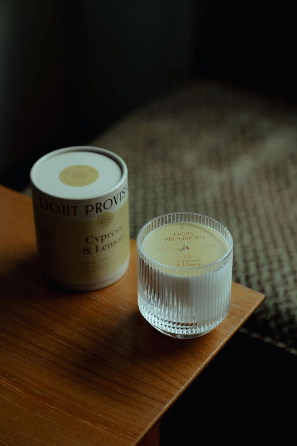 Cypress & Lemon Candle