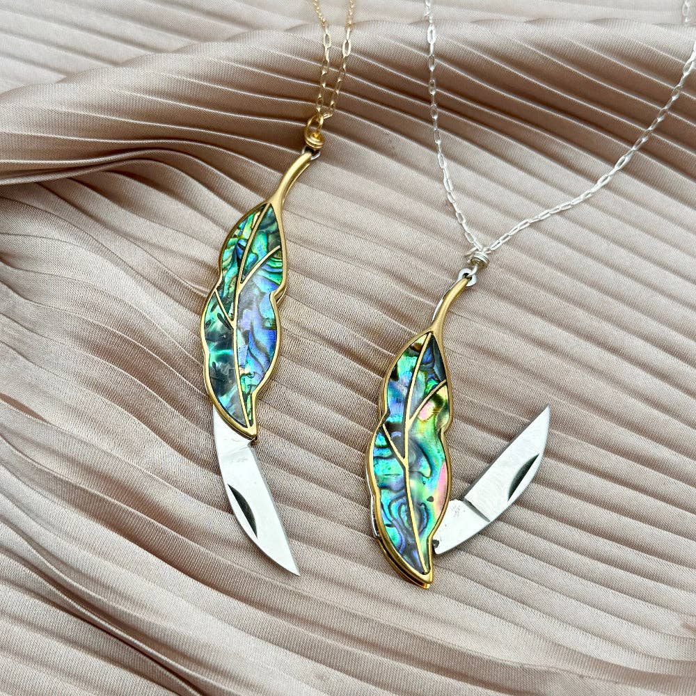 Handmade Plume Necklace