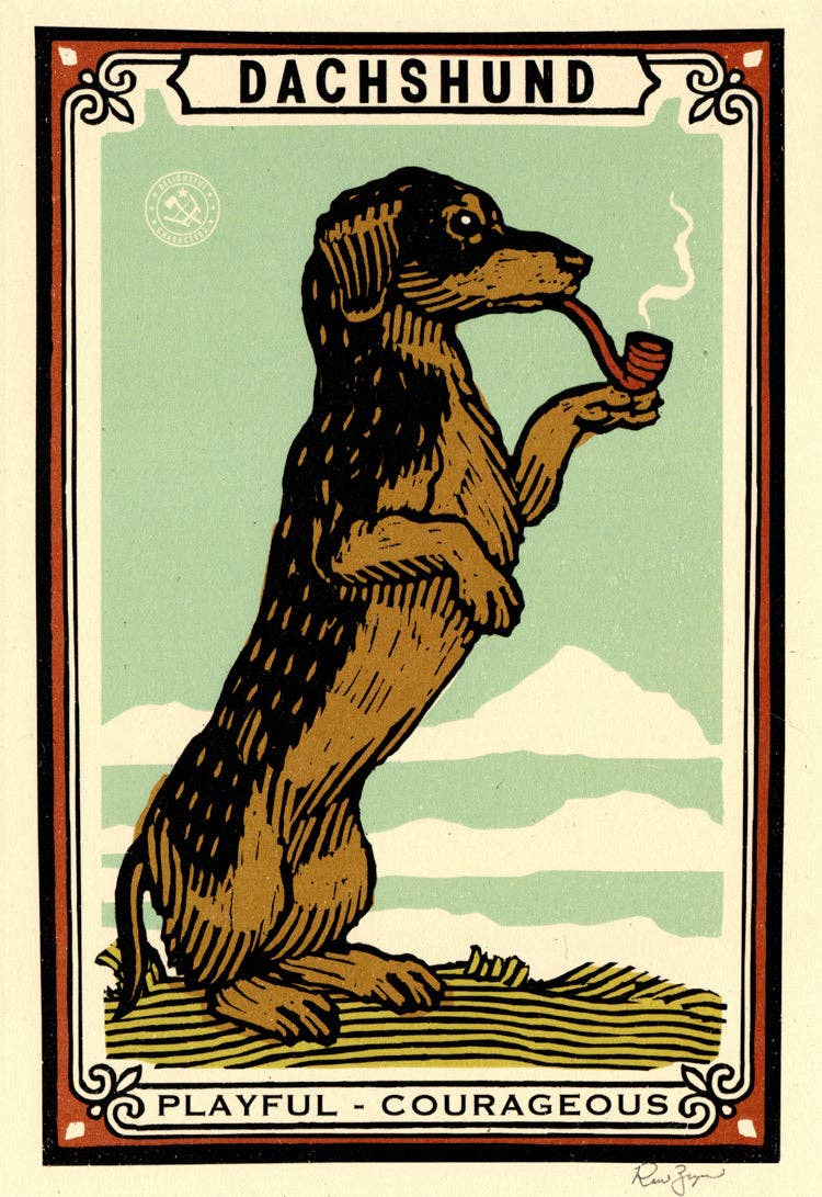 Dachshund RZA - MST GoodsRavi Zupa Arts