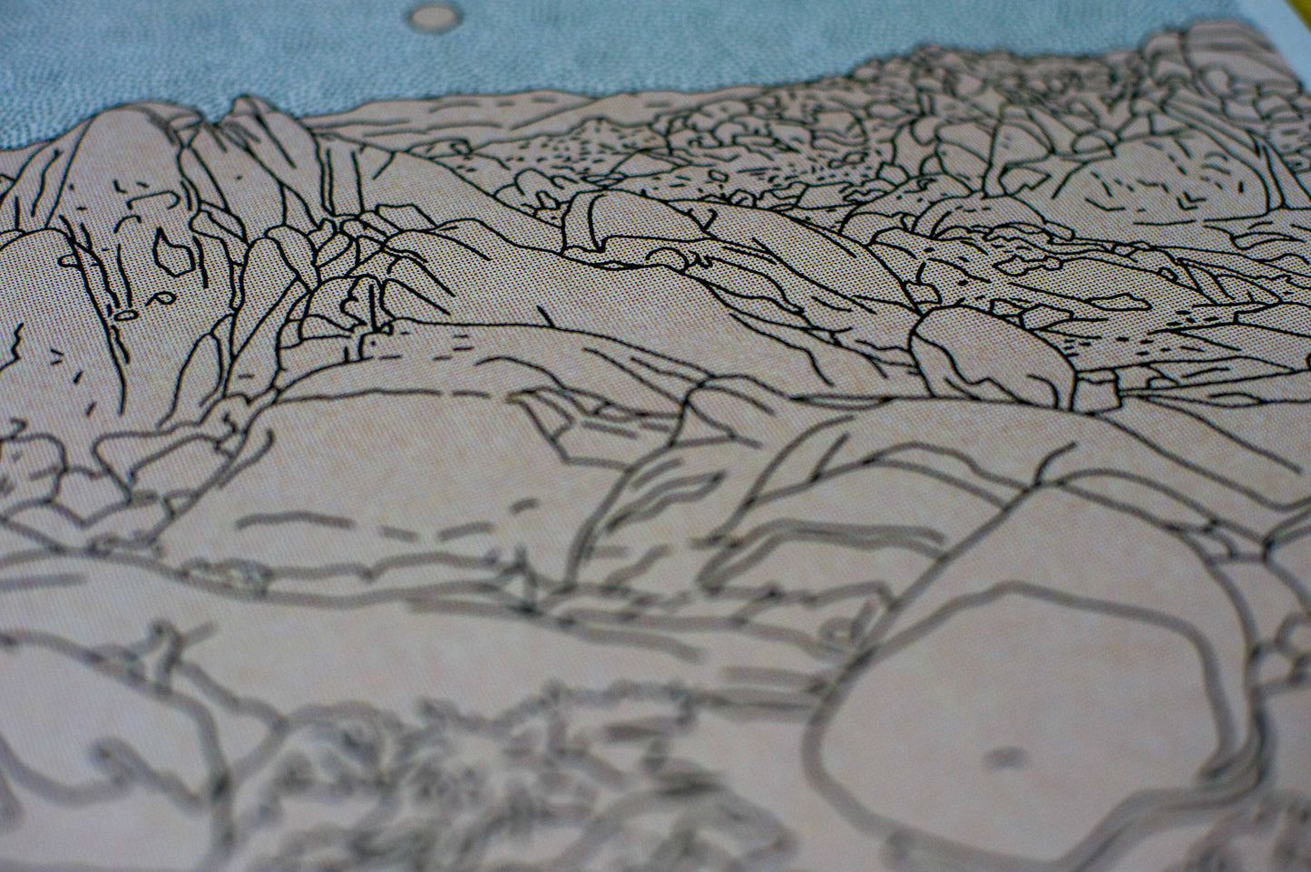 Desert Mountain #23 12x12