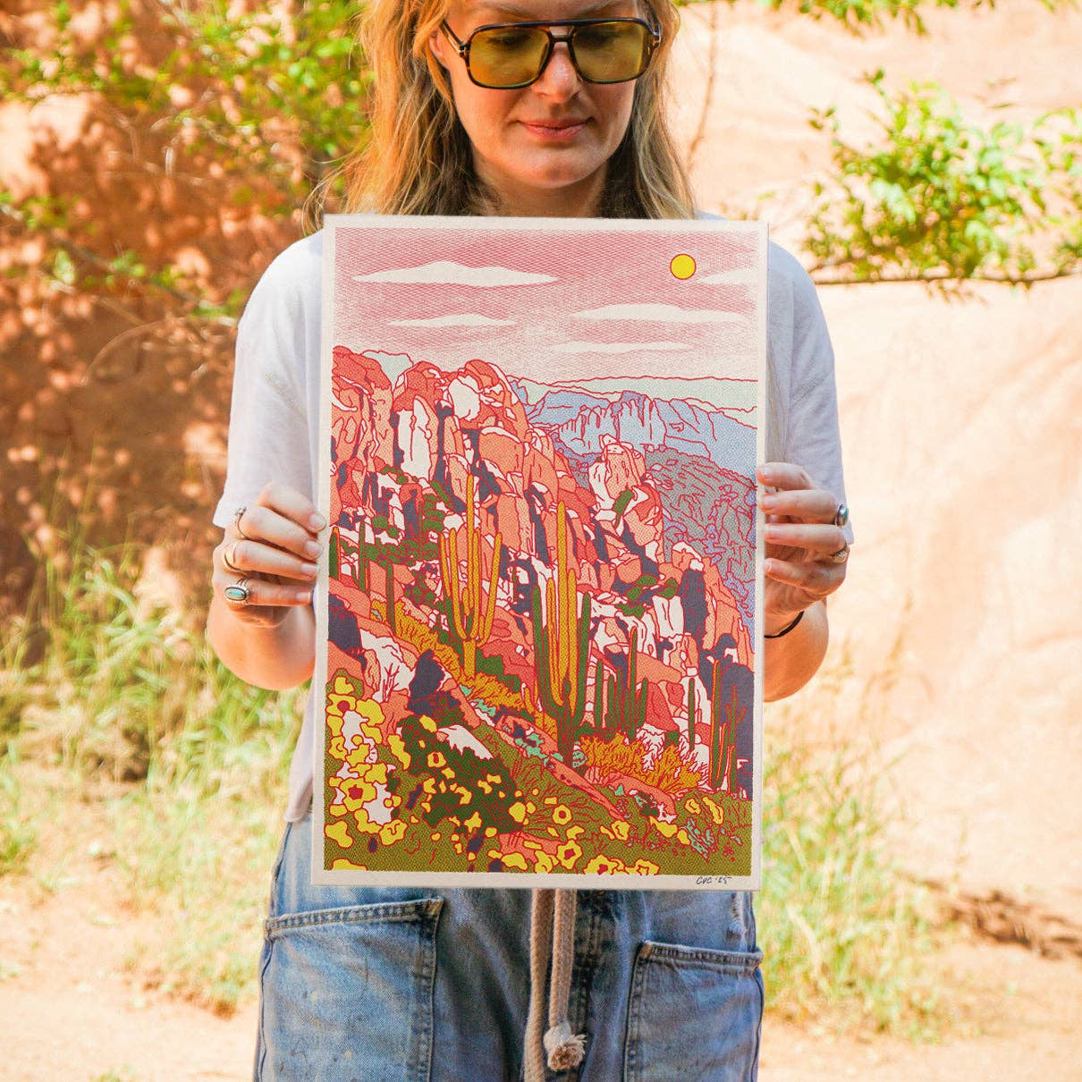 Desert Spring Art Print - MST GoodsCaroline Clark