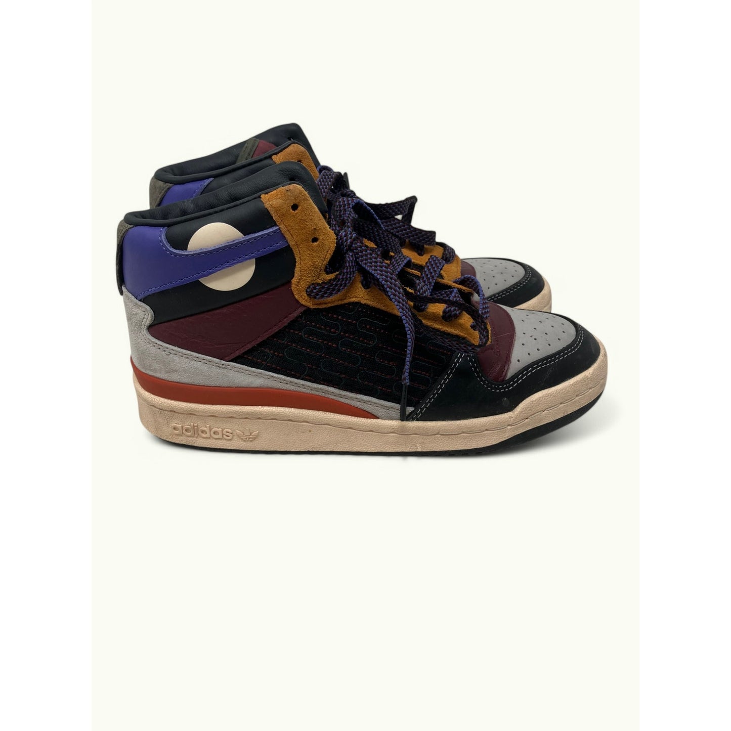 Forum Mid Patchwork Adidas Men's Size 5.5 Women's 7
