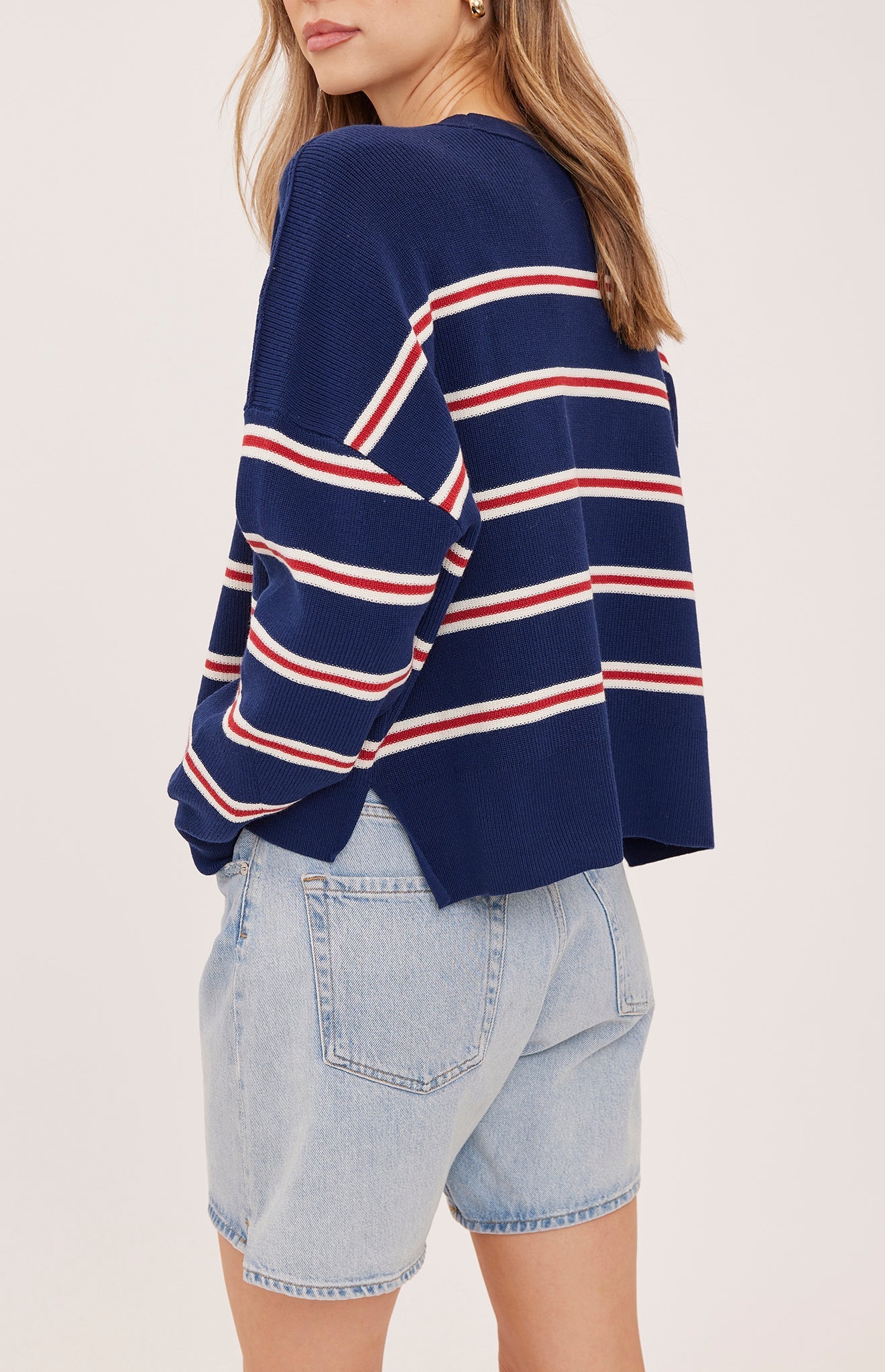 Echo Sweater - Navy Stripe - MST GoodsGentle Fawn