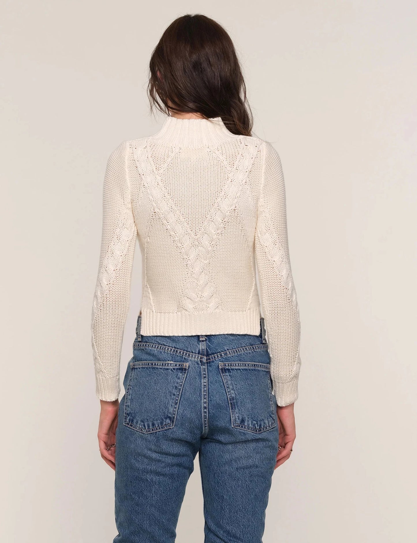 Eulalia Mock Neck Sweater - MST GoodsHeartloom