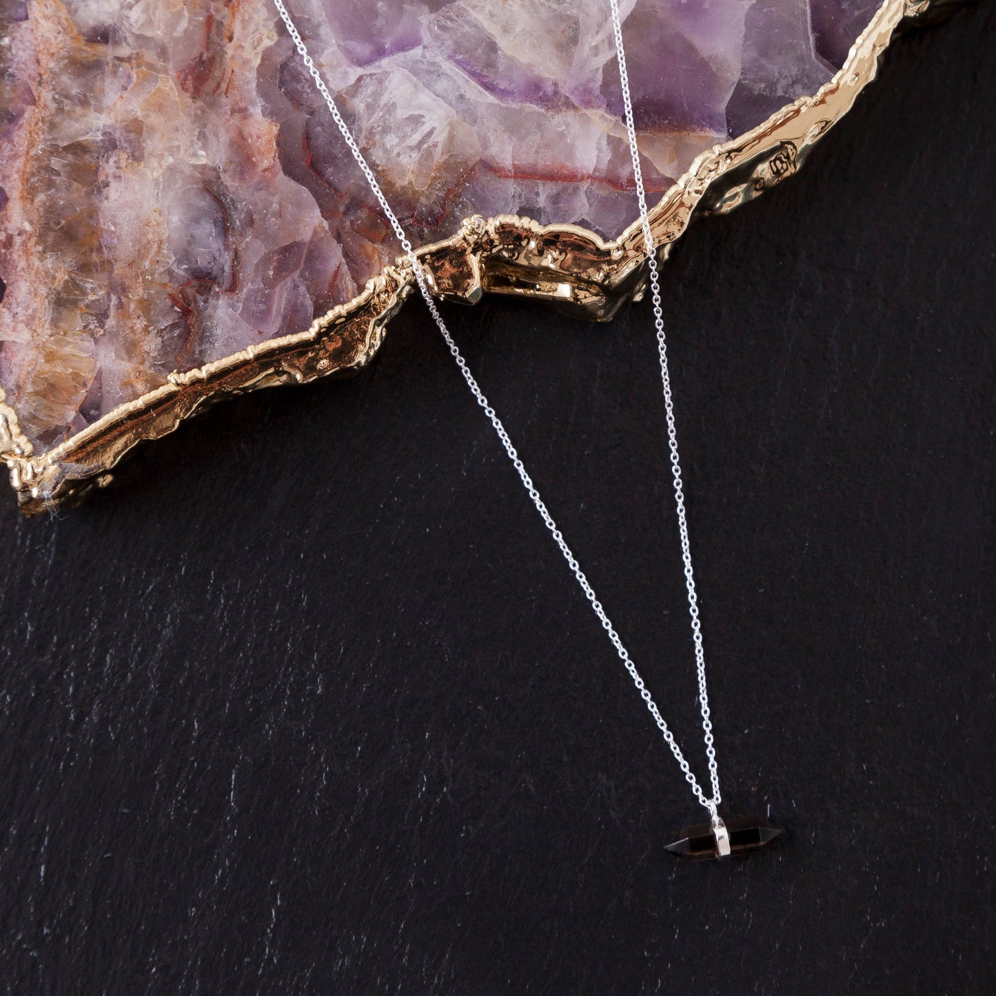 Sterling Silver Point Necklace