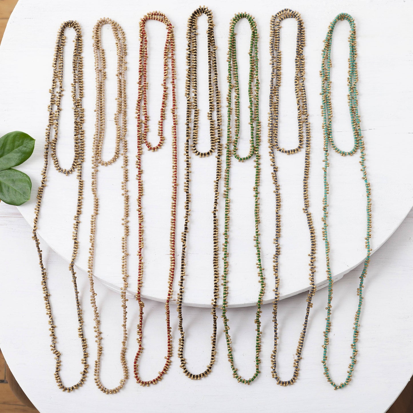 Beaded Color Pop Rope Necklace