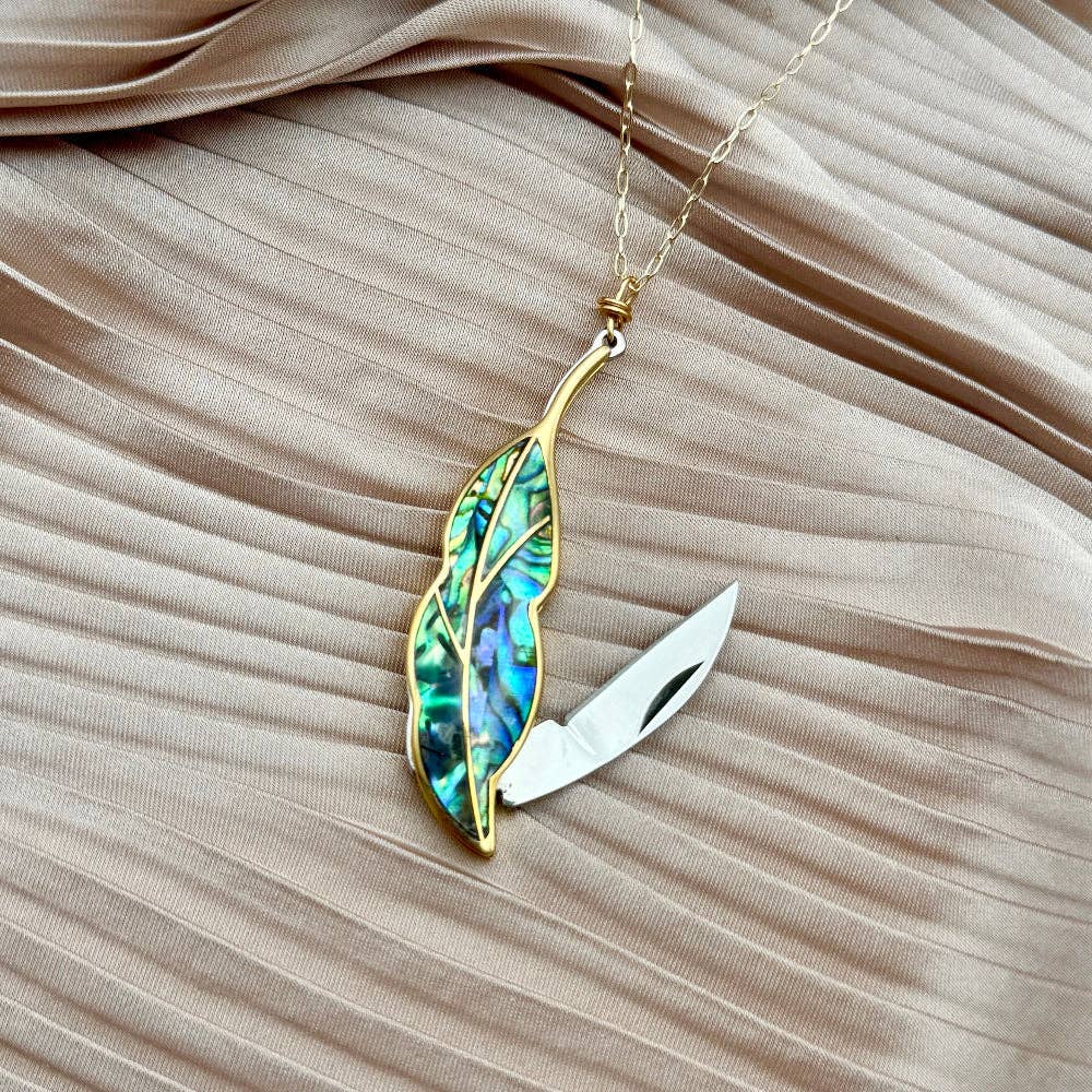 Handmade Plume Necklace