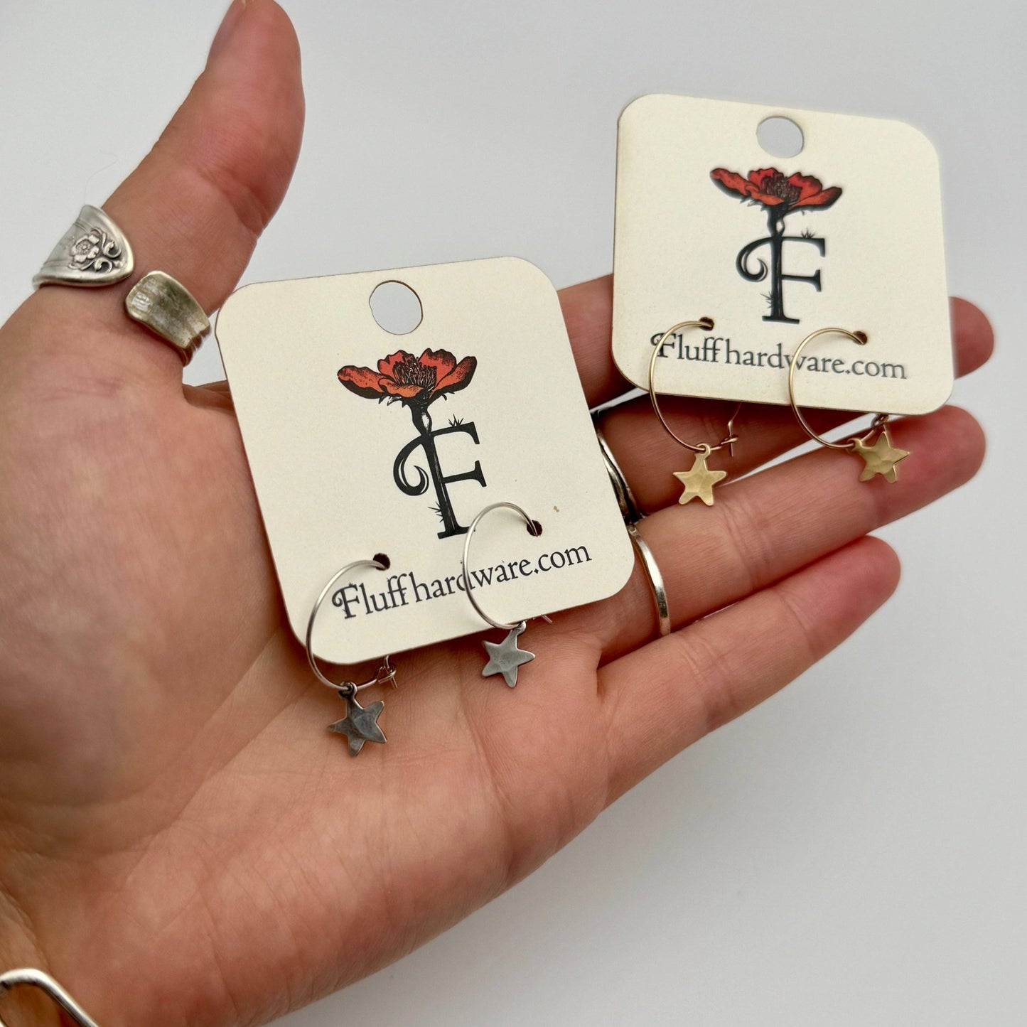 Handmade Stella Earrings - MST GoodsFluff Hardware