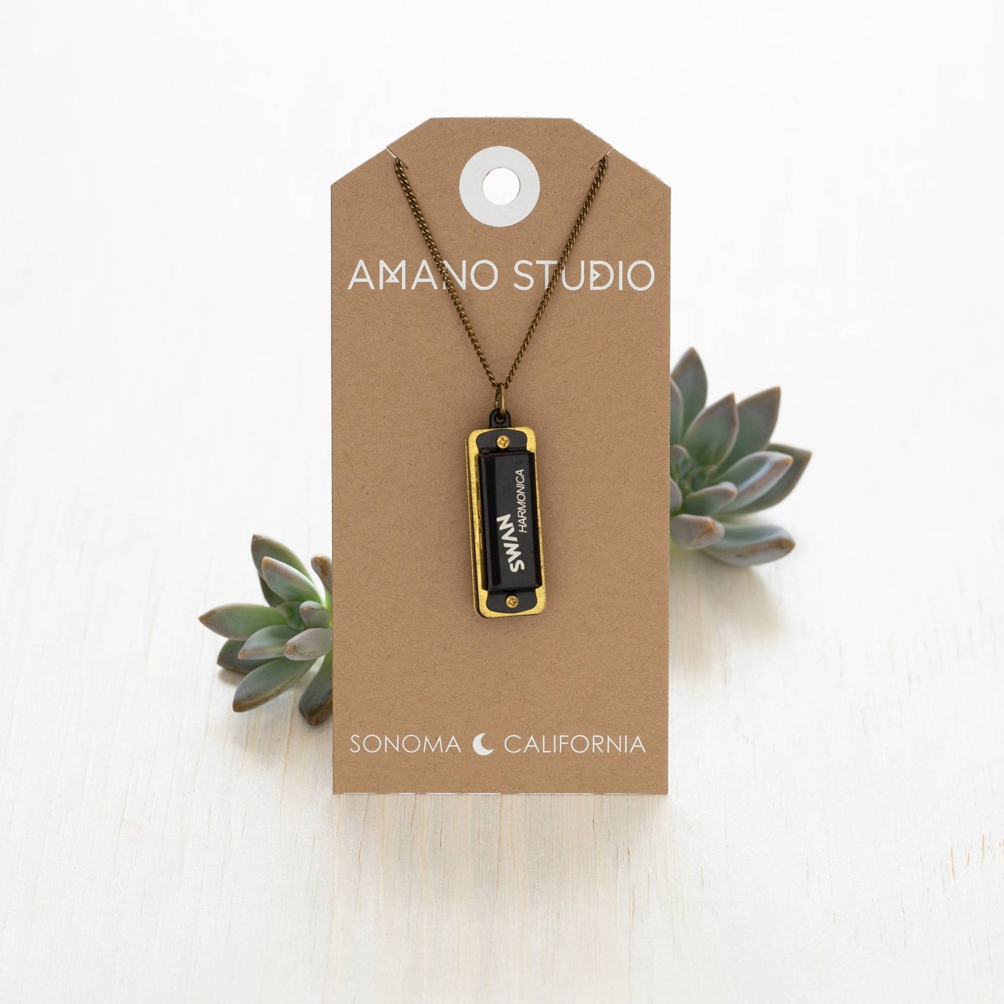 Harmonica Sola- Red - MST GoodsNecklacesAmano Studio