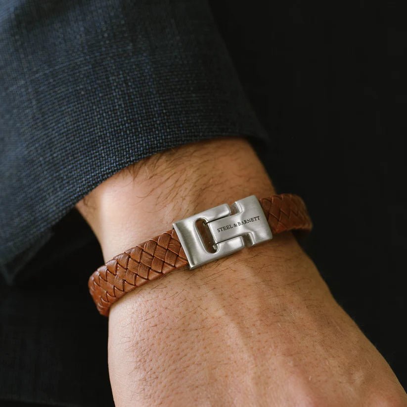 Harrison Leather Bracelet - MST GoodsBraceletsSteel & Barnett