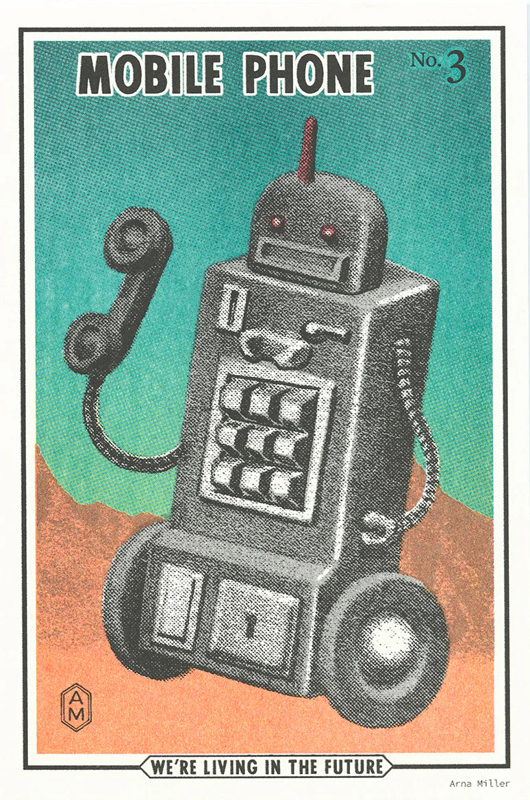Mobile Phone - Small Print