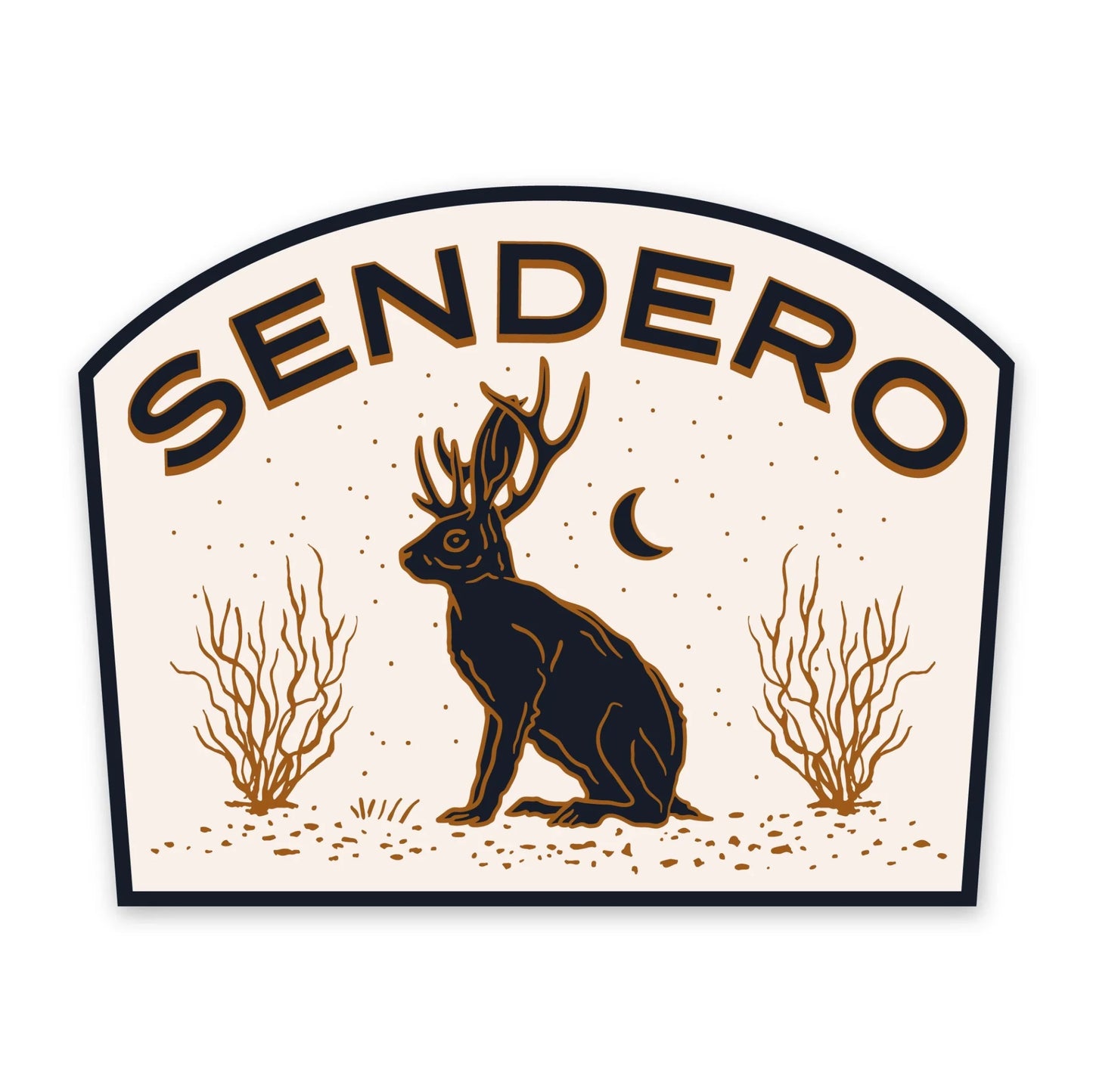 Jackalope Sticker - MST GoodsSendero Provisions Company