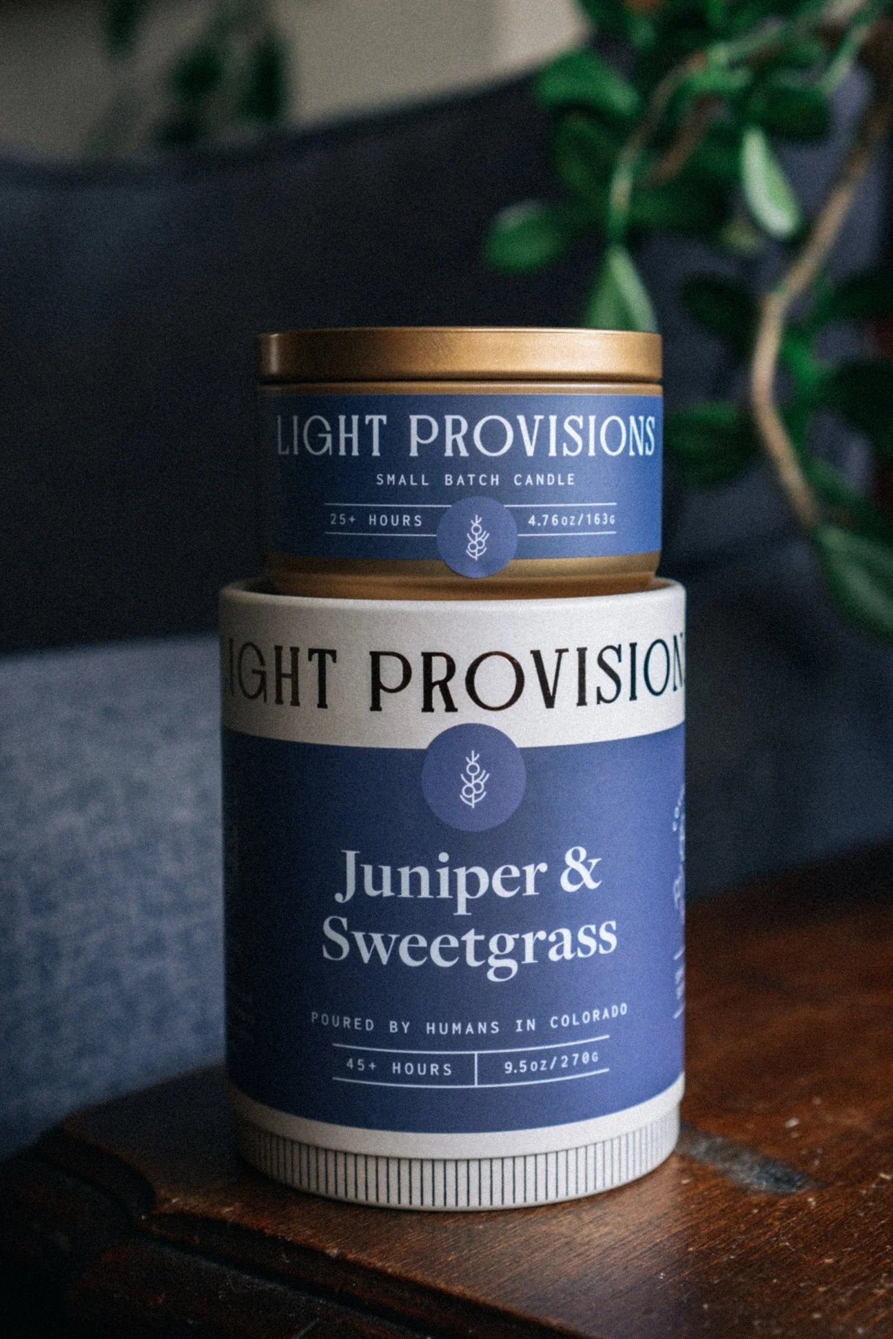 Juniper + Sweetgrass Candle
