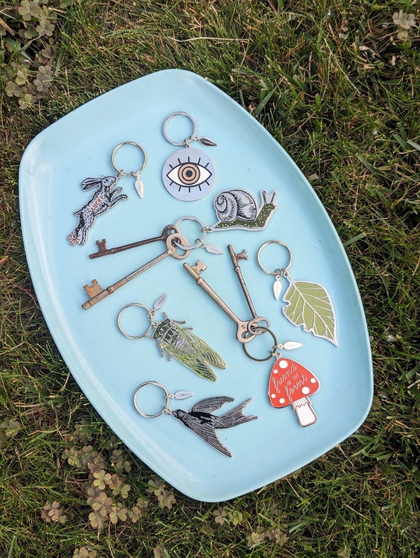 Keychain | friend of the forest mushroom - MST Goodsilikesara | art + goods