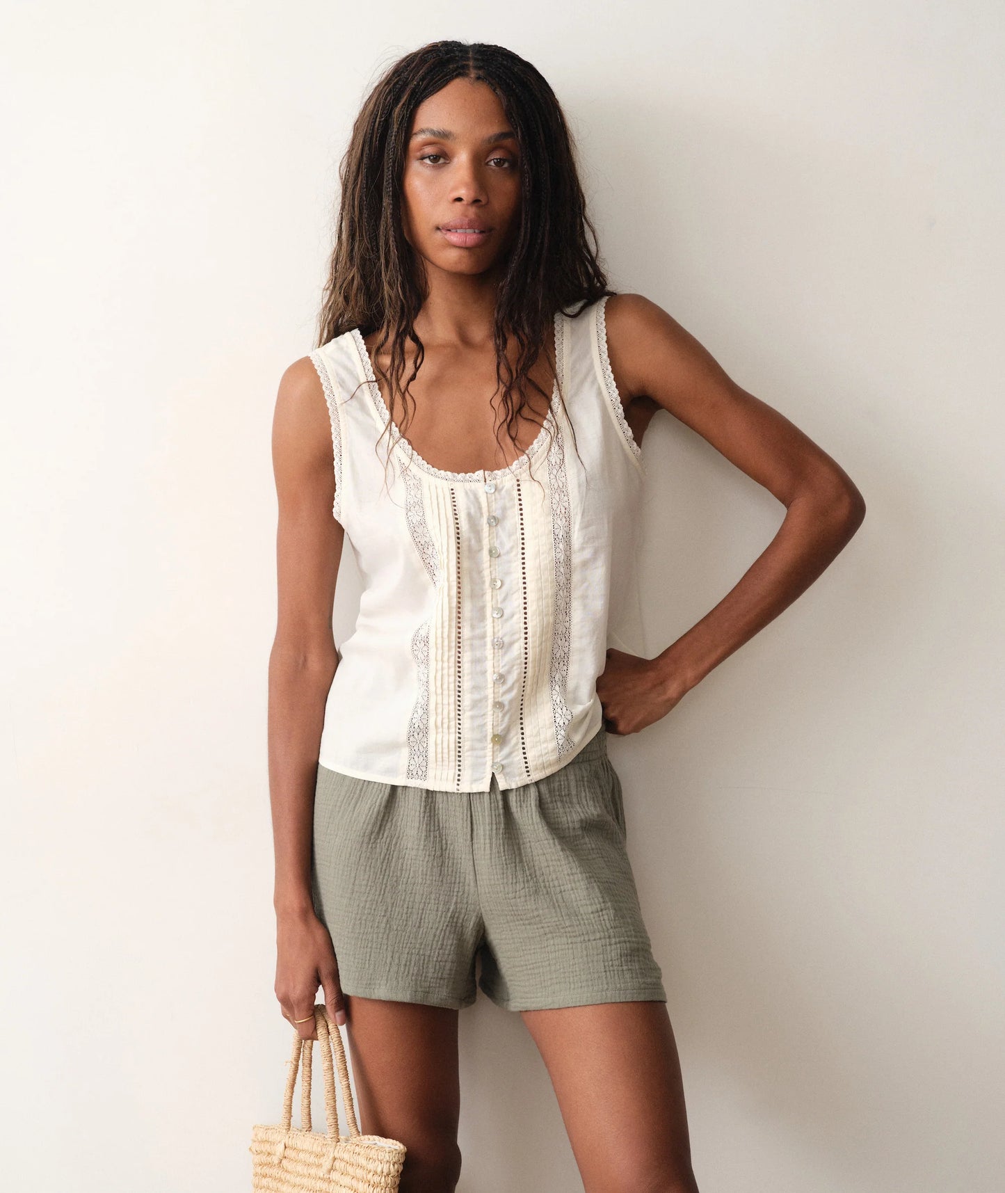 Isla Double Cloth Short