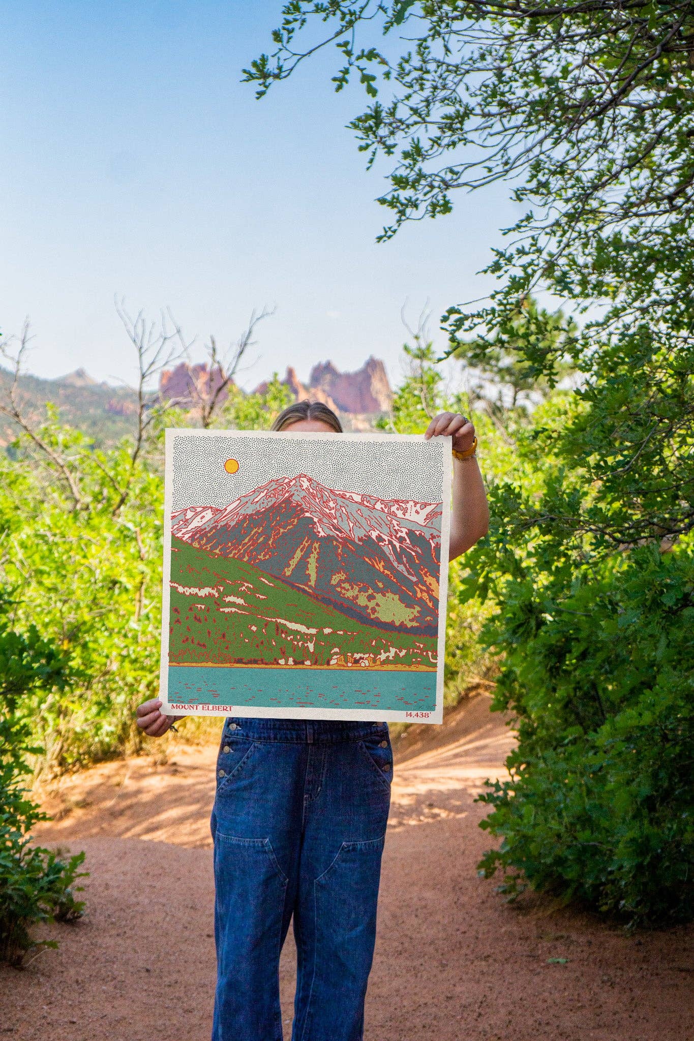 Mt. Elbert Art Print - MST GoodsCaroline Clark