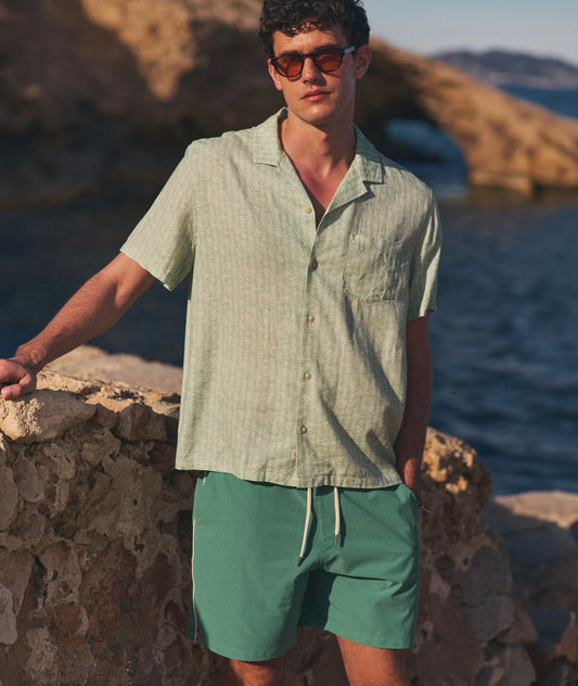 Pablo Tencel Linen Resort Shirt