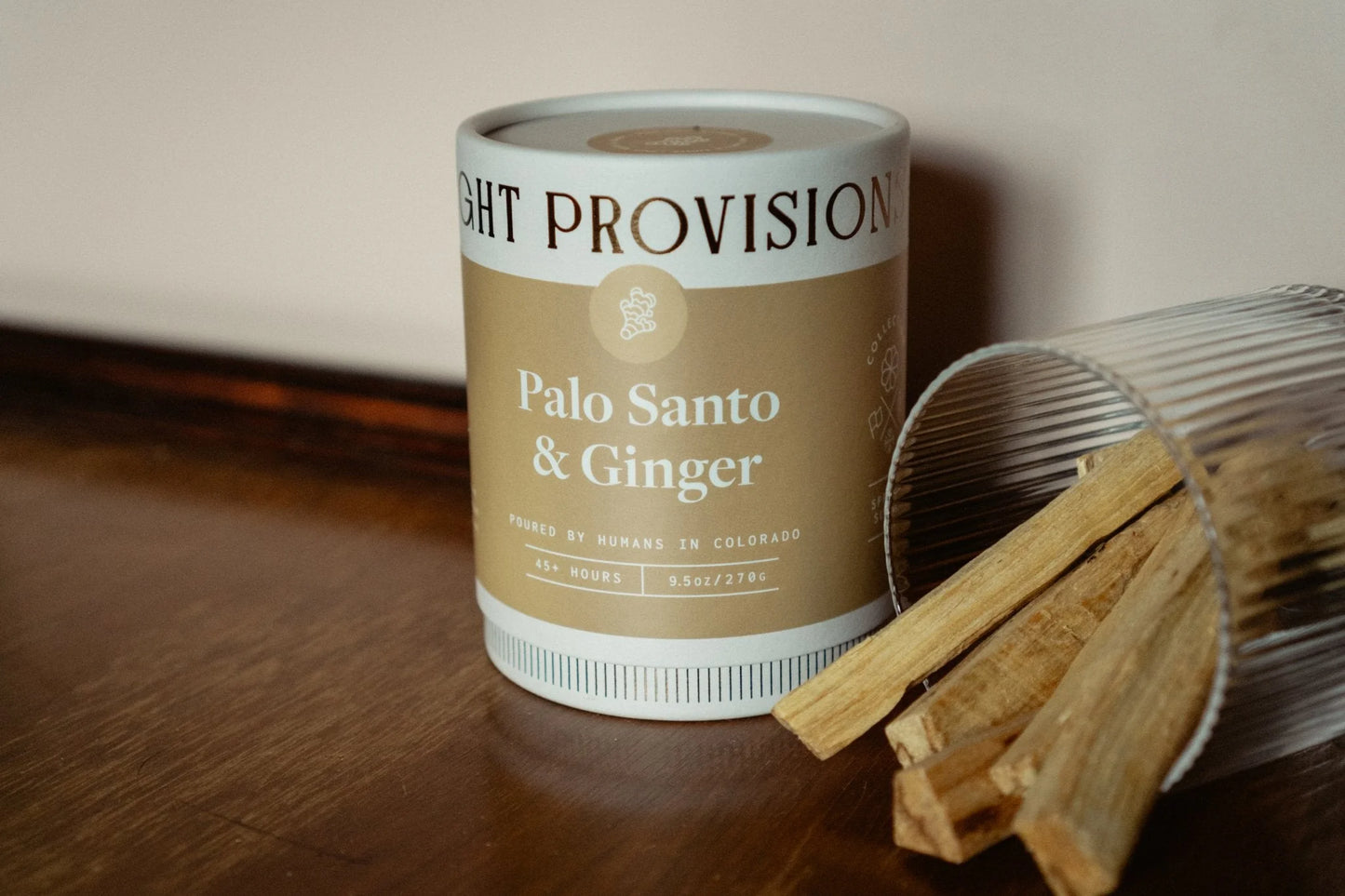 Palo Santo & Ginger Candle